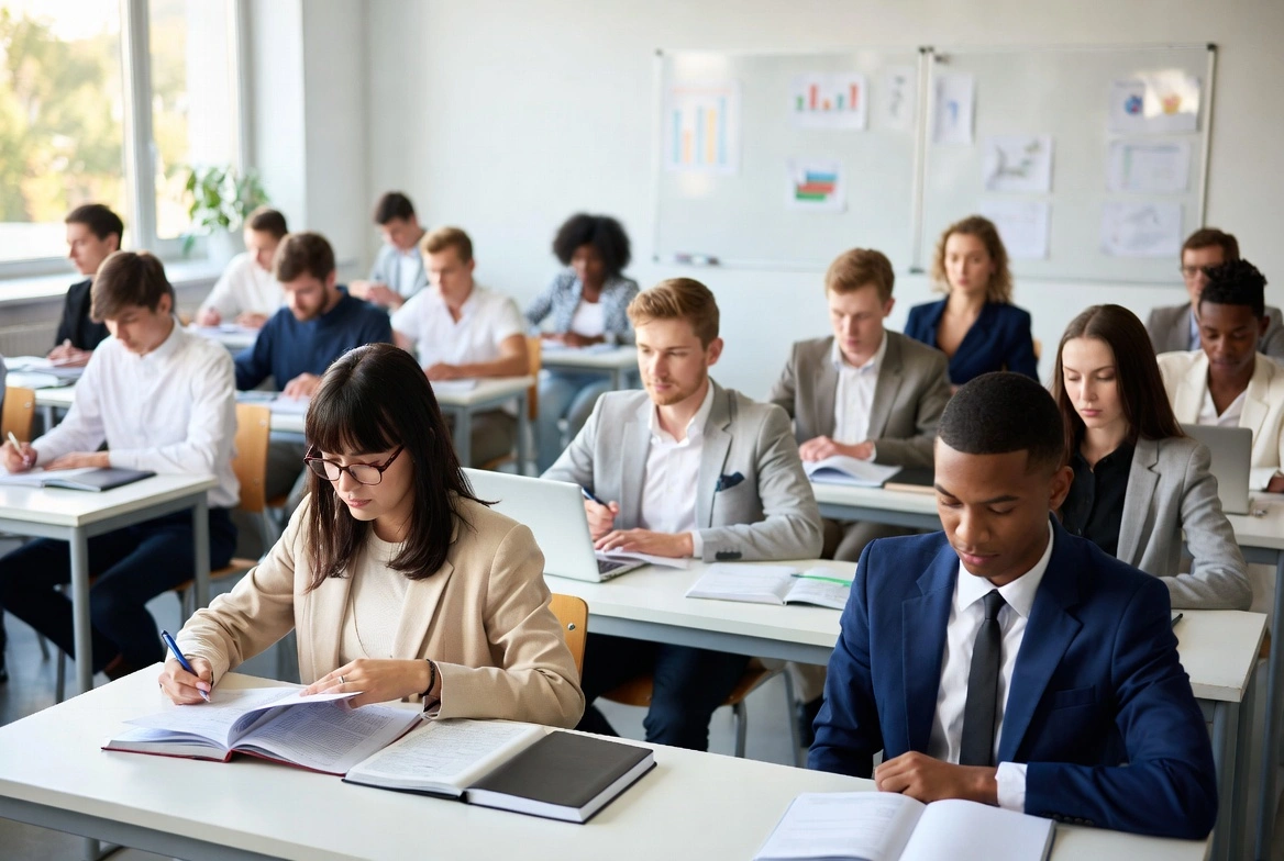 Online English learning at Camford College